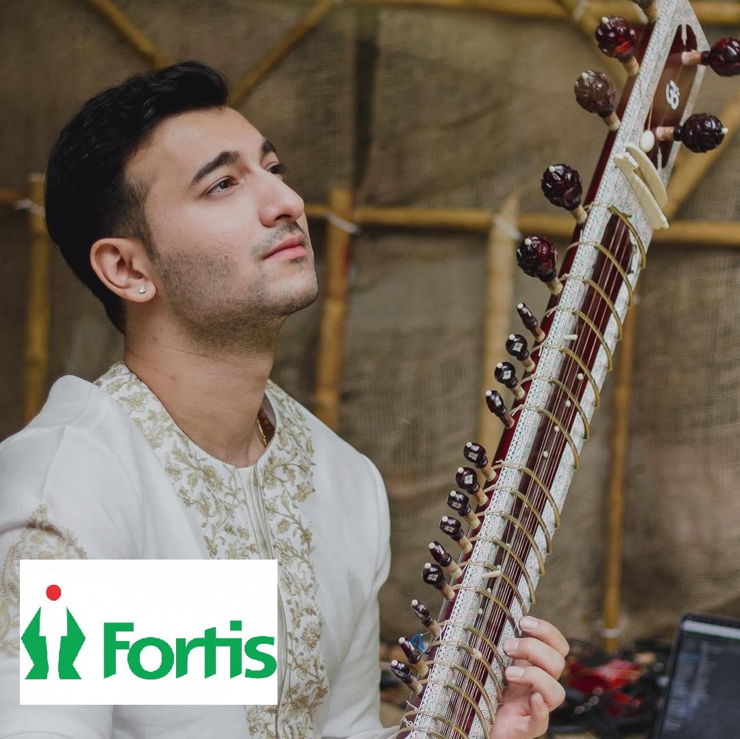 Fortis Healthcare’s Adayu Partners With Rishab Rikhiram Sharma’s ‘Sitar for Mental Health’ To Launch Music-Driven Mental Health Initiative For Patients
