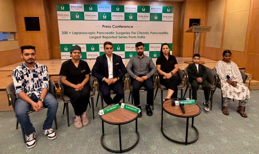 Historic Surgical Milestone: Fortis Gurugram Completes 200+ Laparoscopic Pancreatic Surgeries for CHistoric Surgical Milestone: Fortis Gurugram Completes 200+ Laparoscopic Pancreatic Surgeries for Chronic Pancreatitishronic Pancreatitis