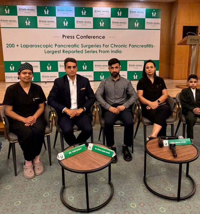Historic Surgical Milestone: Fortis Gurugram Completes 200+ Laparoscopic Pancreatic Surgeries for CHistoric Surgical Milestone: Fortis Gurugram Completes 200+ Laparoscopic Pancreatic Surgeries for Chronic Pancreatitishronic Pancreatitis