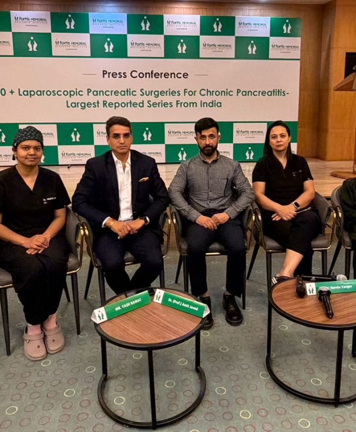 Historic Surgical Milestone: Fortis Gurugram Completes 200+ Laparoscopic Pancreatic Surgeries for CHistoric Surgical Milestone: Fortis Gurugram Completes 200+ Laparoscopic Pancreatic Surgeries for Chronic Pancreatitishronic Pancreatitis